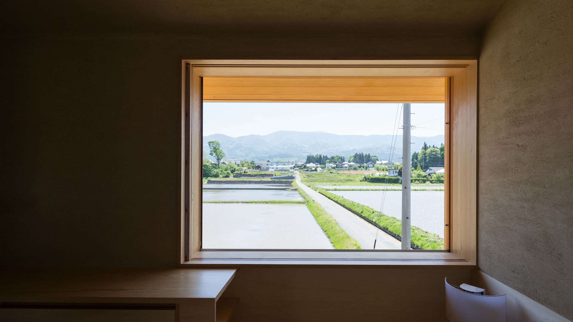 国興ホーム住宅 のどかな田園風景を眺める